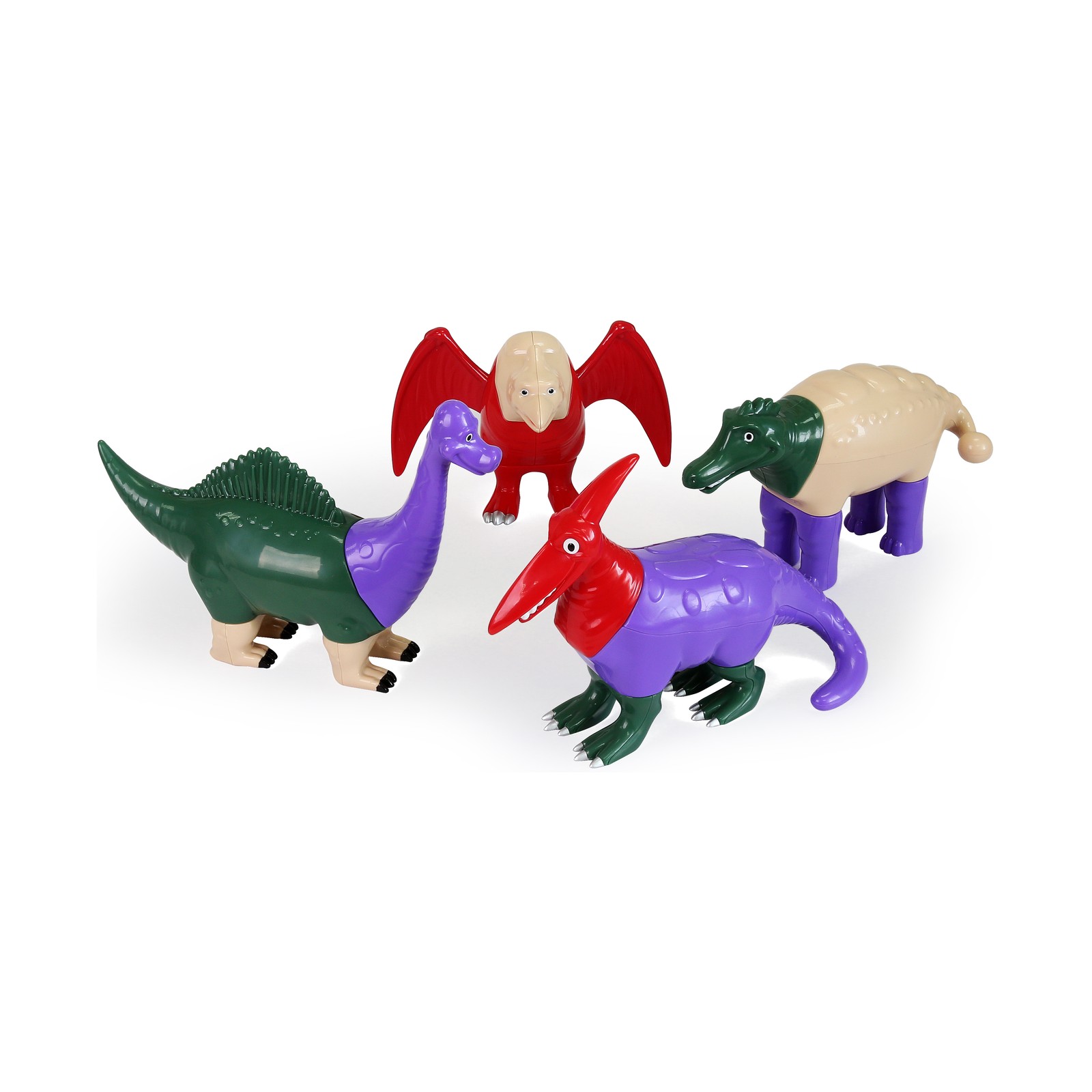 New – Popular Playthings Magnetic Mix or Match Dinosaurs: Set #2 – Ages 2+