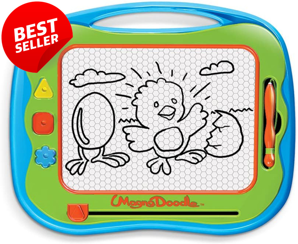 Travel Magna Doodle Magnetic Drawing Board Toy Portable Kids Age 3+ – US