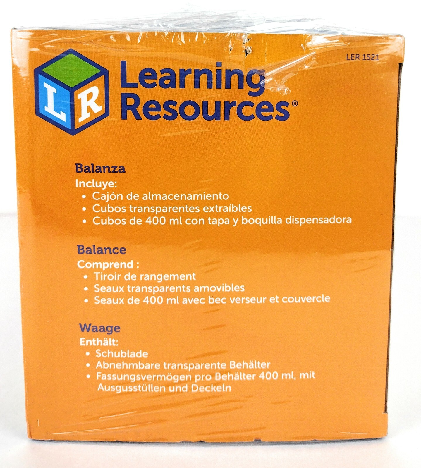 Learning Resources Primary Bucket Balance Teaching Scale -Ages 3+ Science & Math