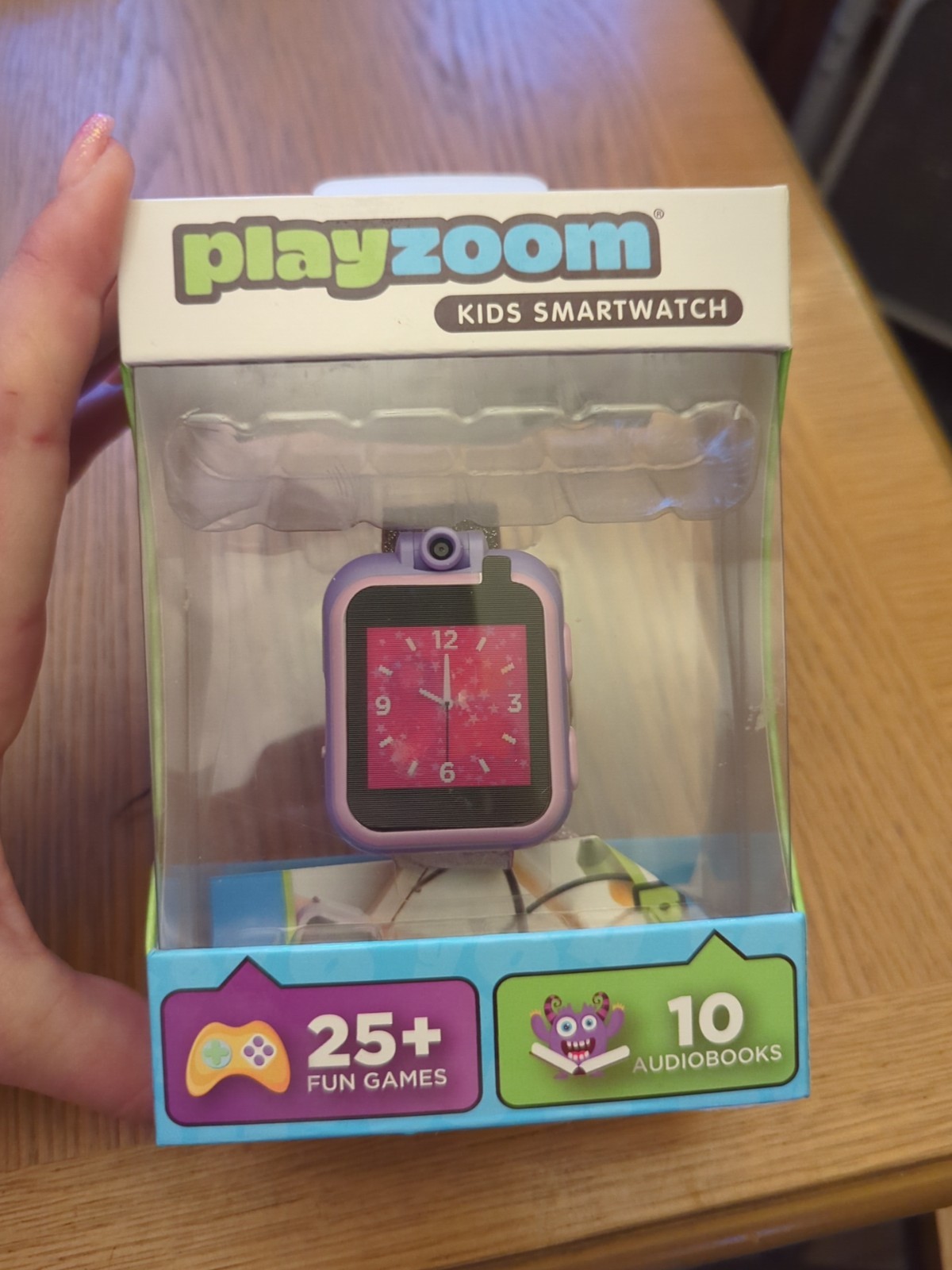 PlayZoom Kids Smartwatch STEM Games MP3 Audiobooks Learning Watch NIB