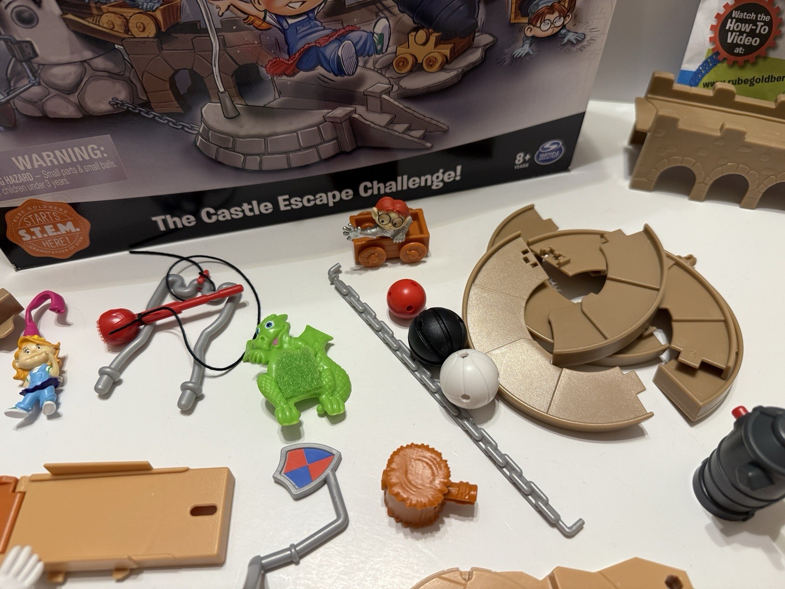 Wonderology Rube Goldberg The Castle Escape Challenge S.T.E.M. Great Condition