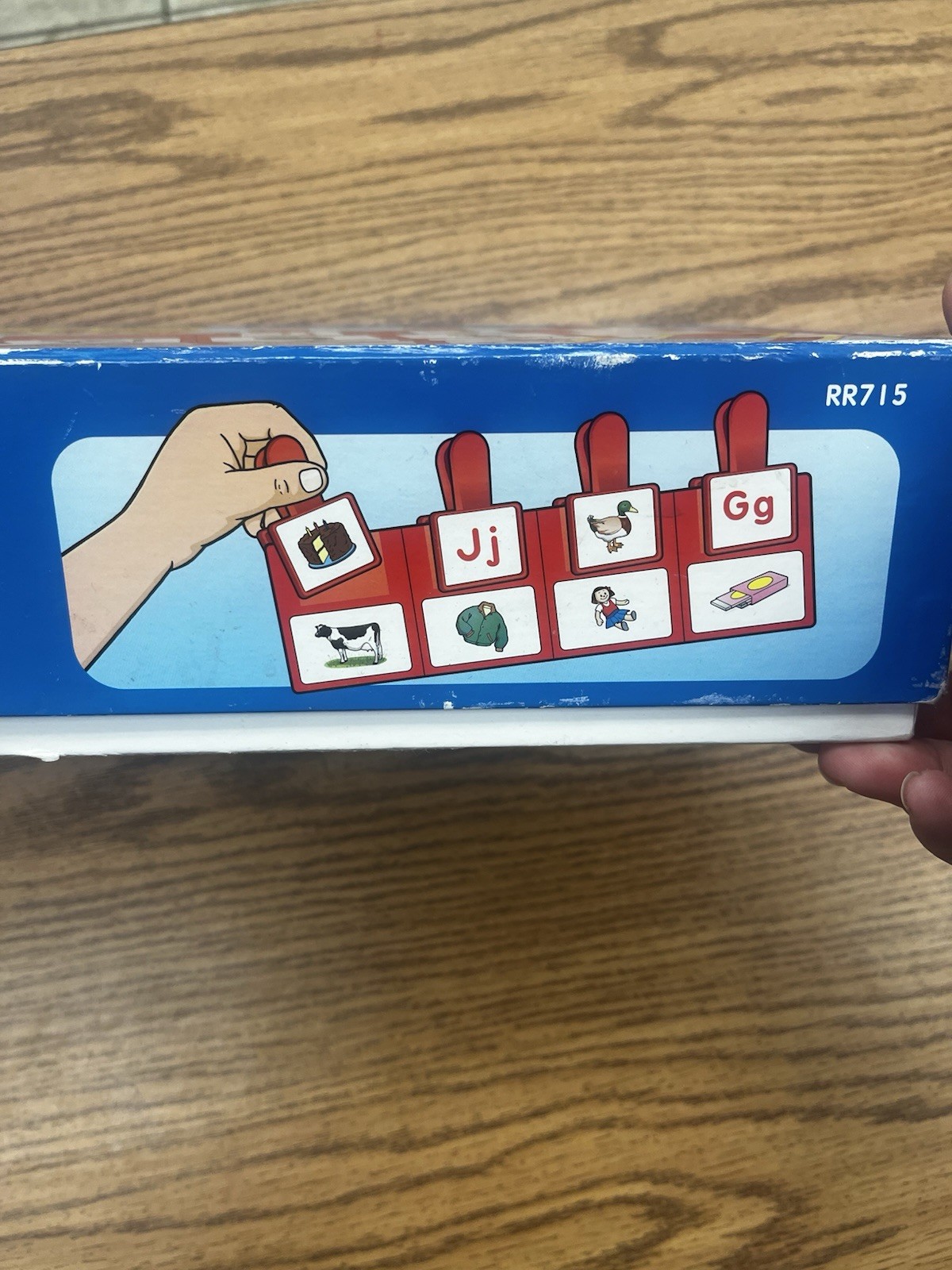 Lakeshore Match & Clip Beginning Sounds Reading Centers Complete Game Homeschool