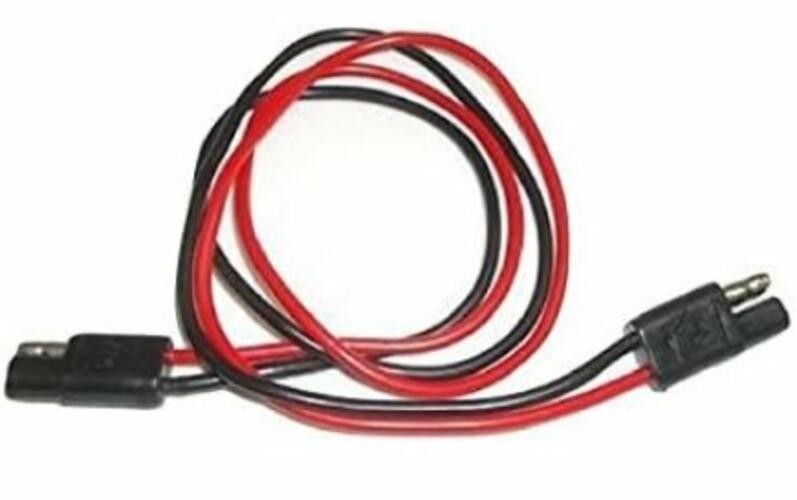 Workman TP-2-2 TP-2-2 2-Pin 24″ Polarized Quick Disconnect CB Radio Power Cord