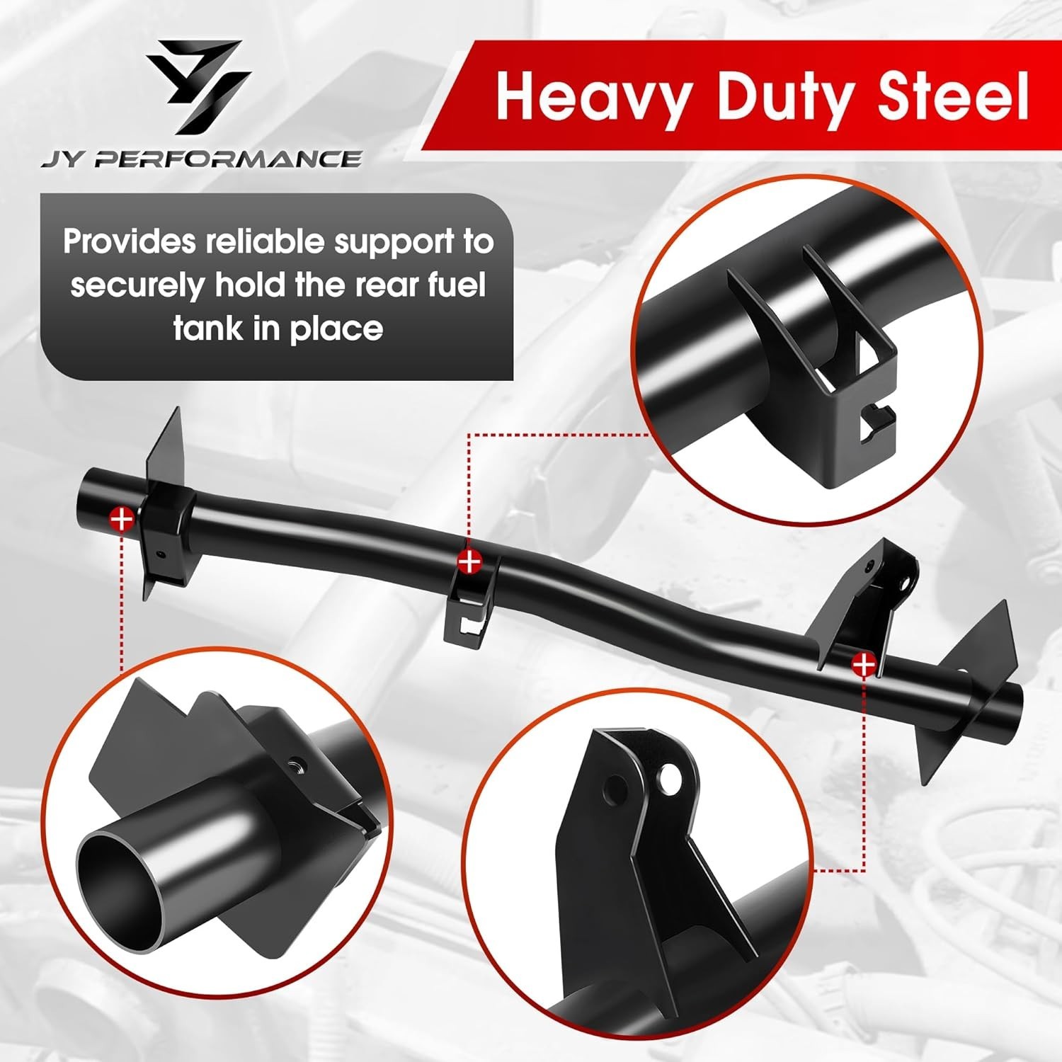 Rear Fuel Tank Support Crossmember Compatible for 2007-2014 Chevy Silverado 1500