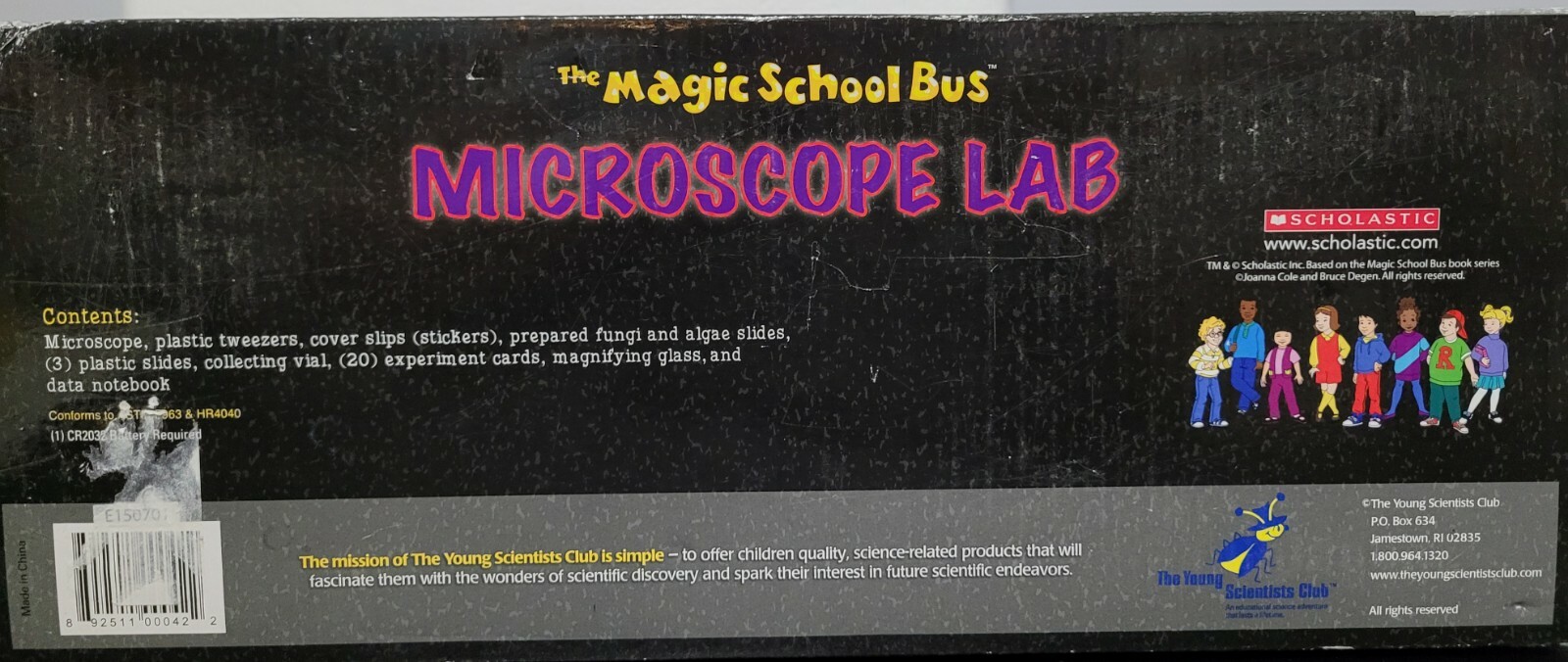 The Magic School Bus Microscope Lab – The Young Scientists Club – Homeschool