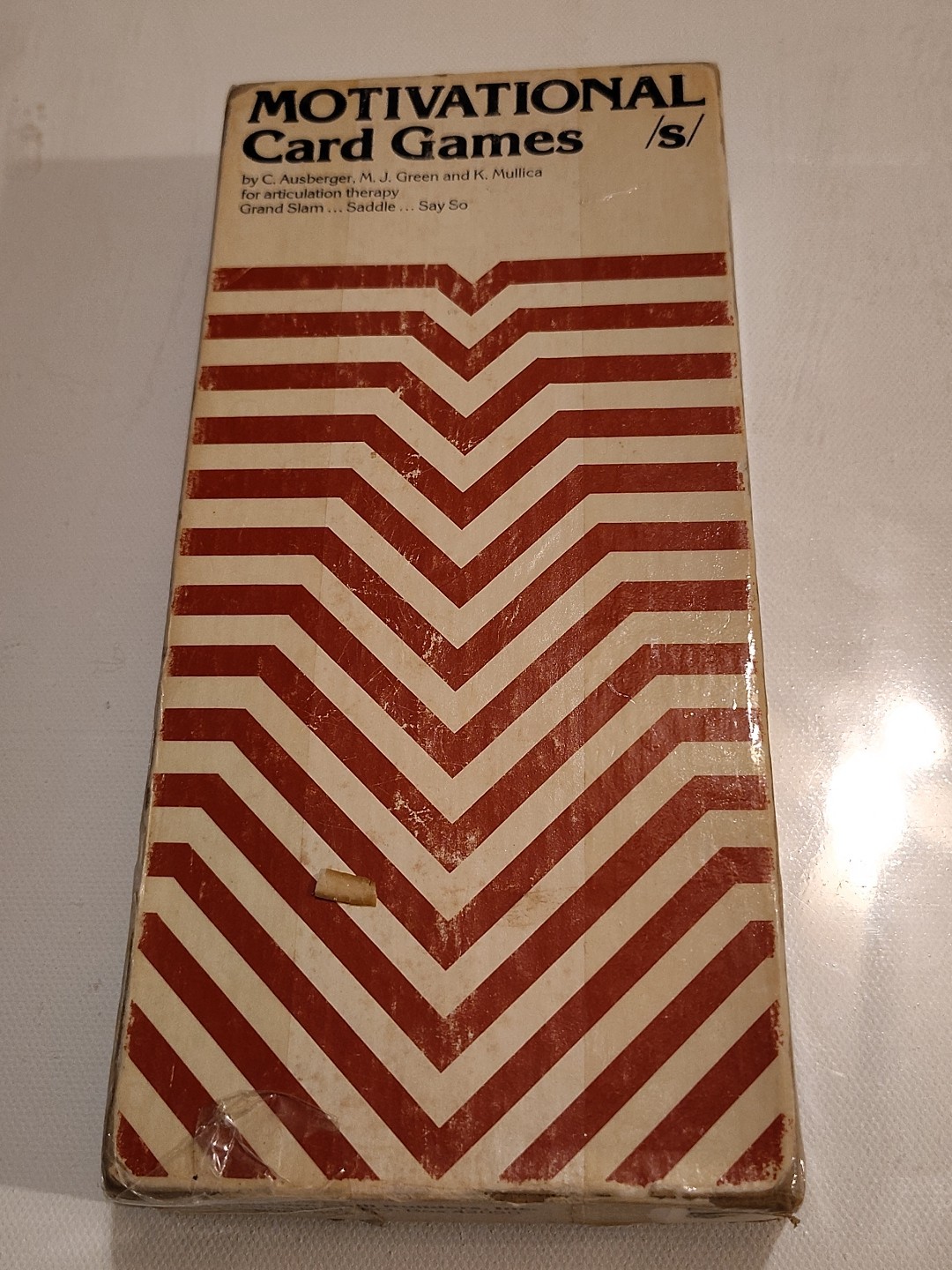Rare Vintage 1979 Speech Articulation Therapy S Sounds Motivational Card Games
