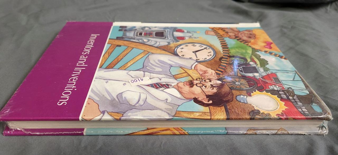 SEALED Childcraft Book 1980’s? Inventors and Inventions Hardback Never Opened