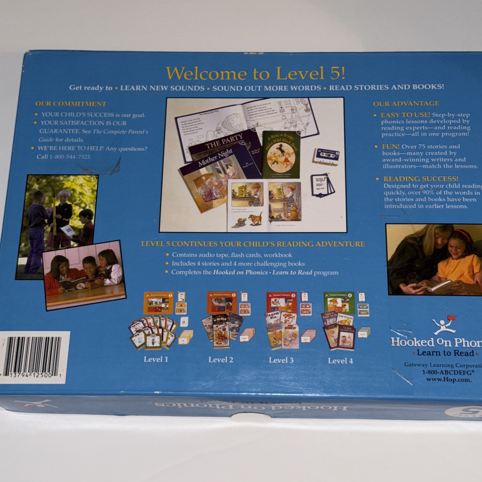 Hooked on Phonics Learn to Read Level 5 Complete Audio Cassette Workbook Cards