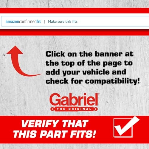 Gabriel 34073 Load Carrier Front Towing Shock Absorbers for Buick; Cadillac;