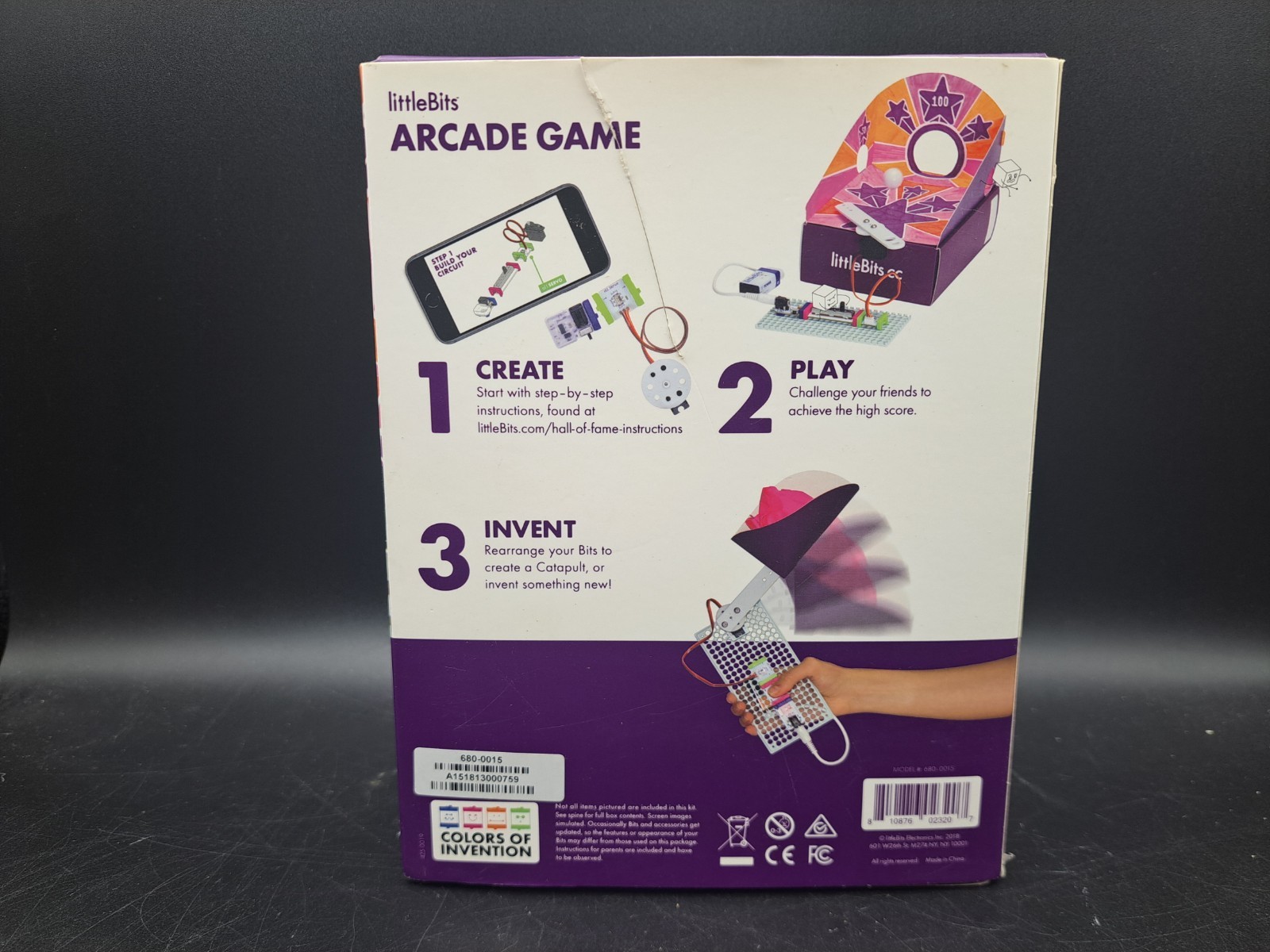 LittleBits: Hall of Fame Kit- Arcade Game (#680-0015)