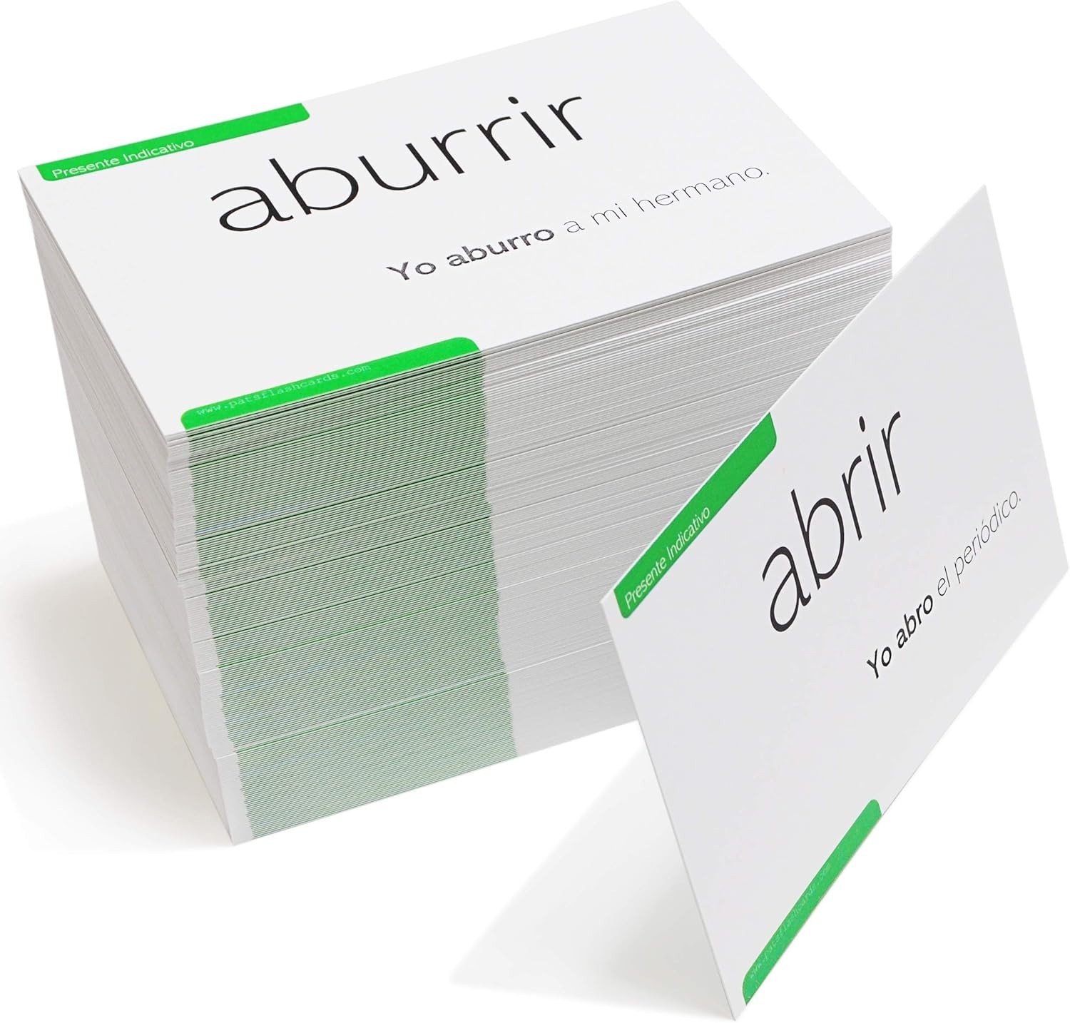 200 Spanish Verb Conjugation Presente Indicativo Flash Cards – Full Examples …