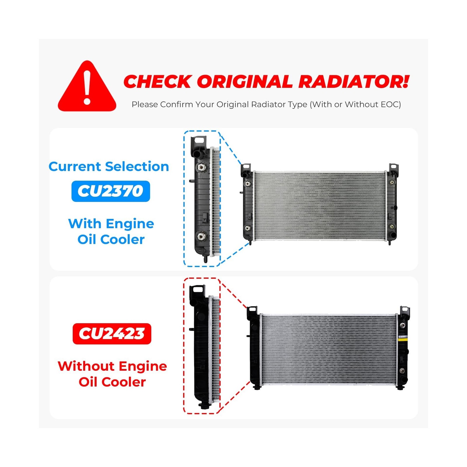 34” Engine Coolant Radiator Compatible with Chevy Silverado/Suburban/Tahoe, …