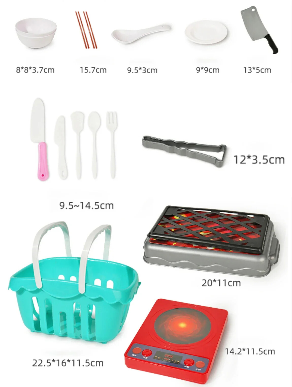 Set For Kids Girl Cooking Kitchen Toy Baby Cutting Fruit Cooking Kitchen Utensil
