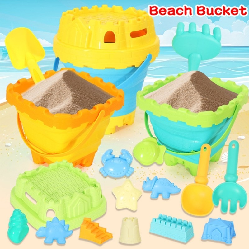 5 Piece ABS Plastic Beach Essentials Set For Creative Outdoor Kids Activities