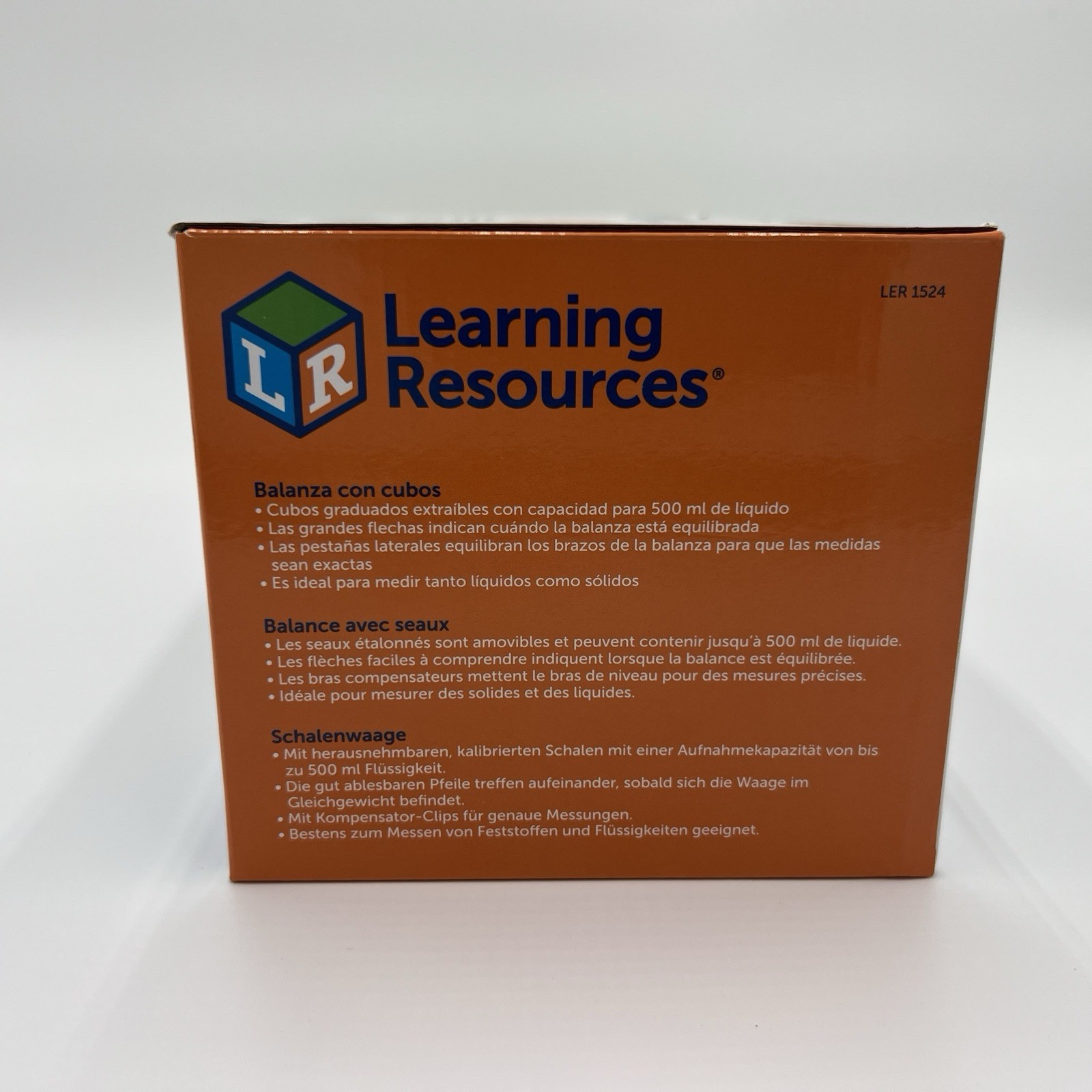 Learning Resources Bucket Balance Solids/Liquids what Weighs More? Weighing New