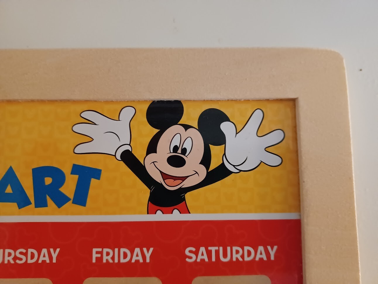 Melissa & Doug Disney My Magnetic Responsibility Chart (Pre-owned) BOARD ONLY