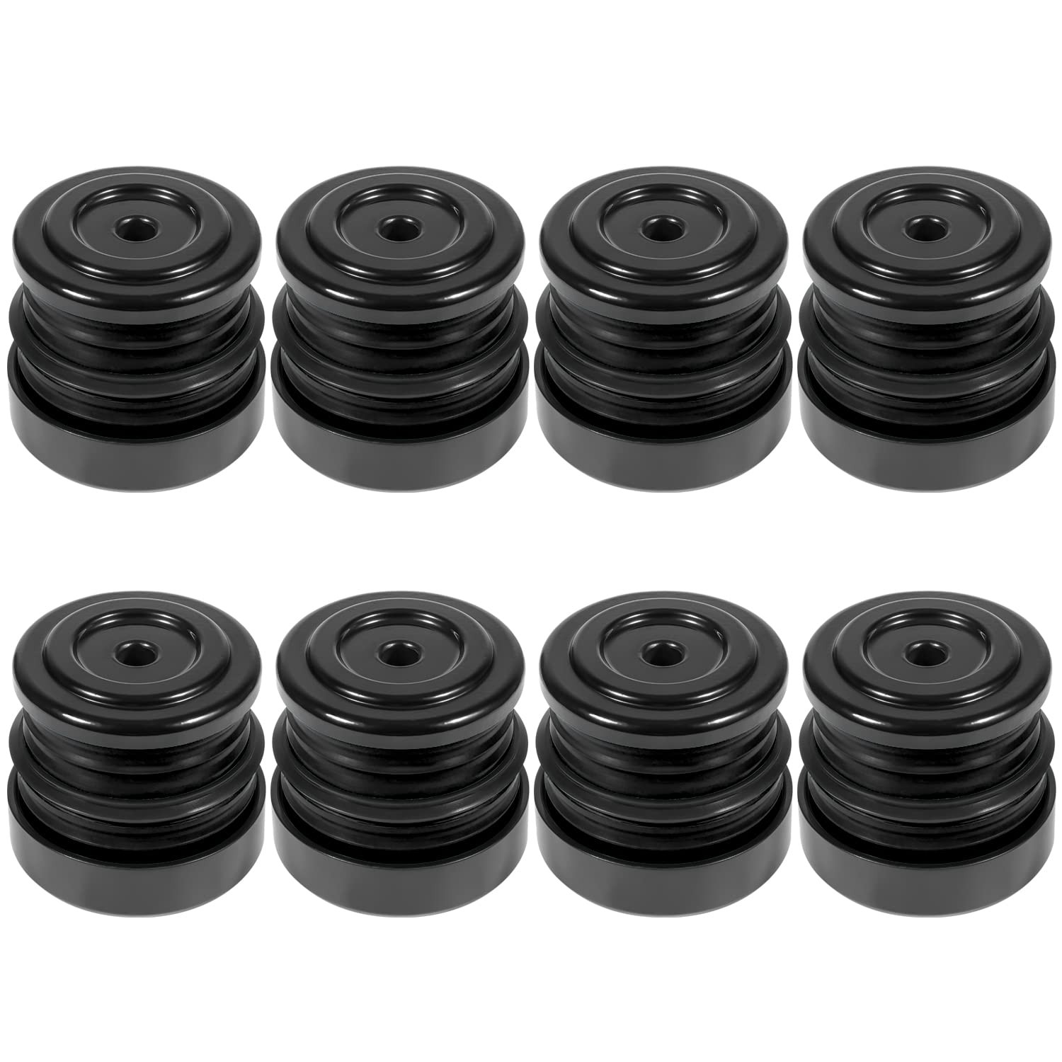Silicone Body Mount Kit for 2008-2016 Ford F-250 F-350 Crew Cab Black
