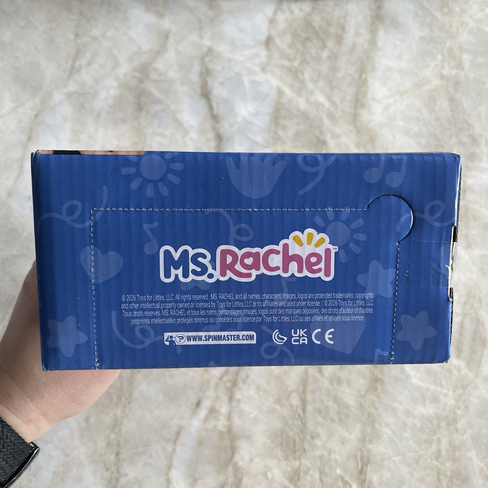 Ms. Rachel, Herbie’s 1-2-3 Roll! Vehicle with Click-in Figure & Pull Back Car