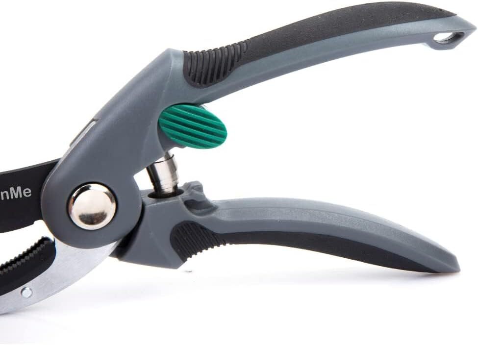 YoanMe-Gardening Scissors, 8″ Heavy Duty Anvil Pruner, Tree Trimmers
