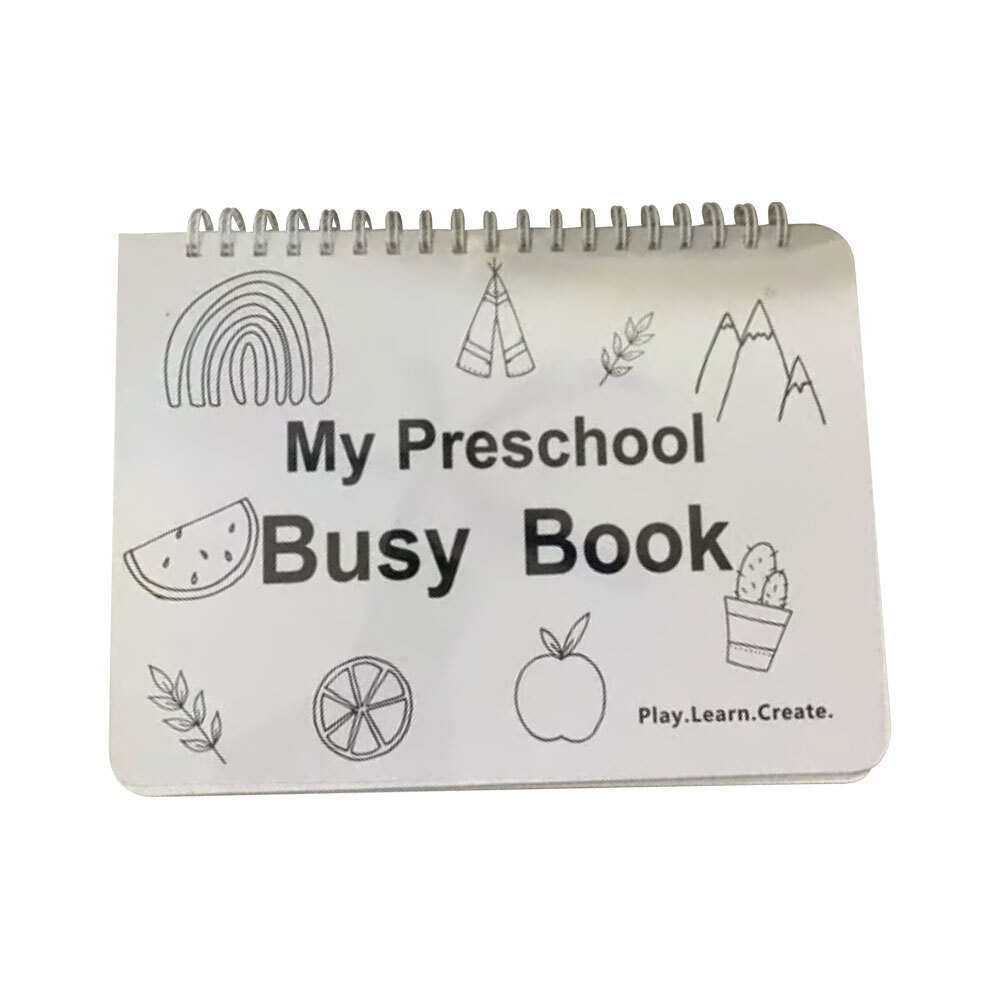 My Preschool Busy Book Educational Toys Gift for Kids & Toddlers ET