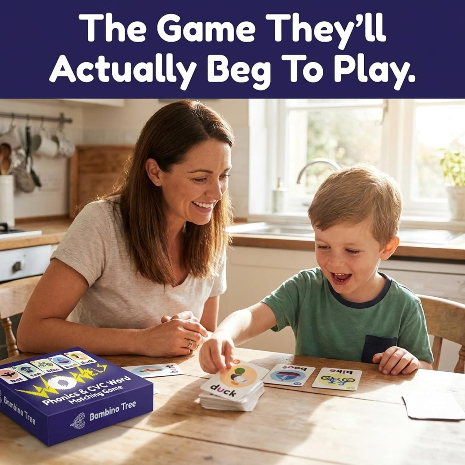 WOWELs Phonics and Vowel Sounds Card Game – Learn to Read Kindergarten 1st 2nd G