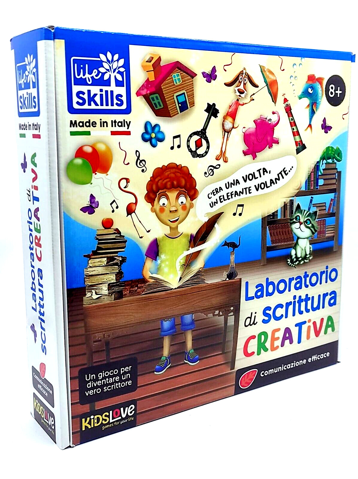 LABORATORIO DI SCRITTURA CREATIVA LIFE SKILLS IMPARA made in italy by lisciani