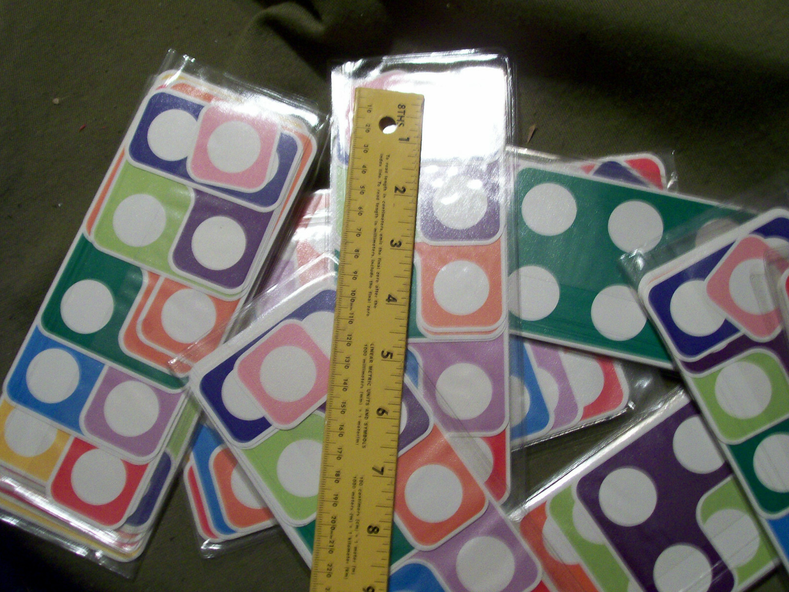 Learning 1-10 Dot Cards Preschool Educational Teaching Counting NEW