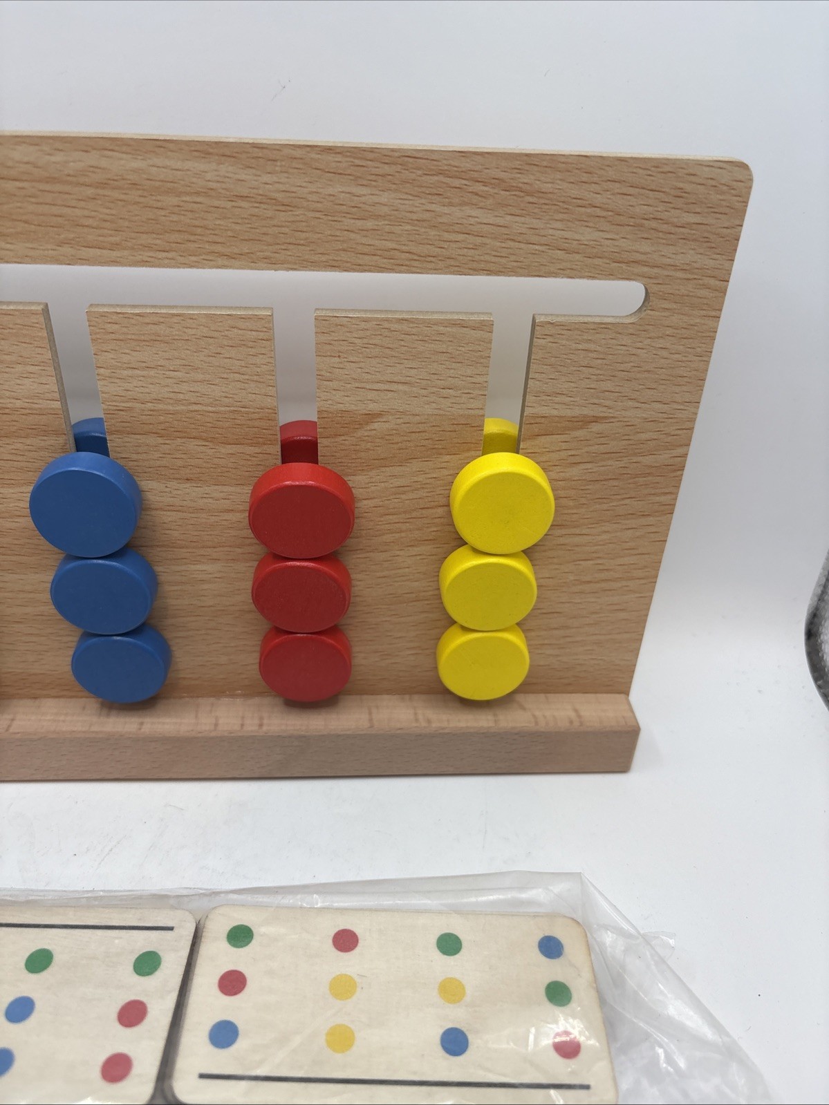 Kids Learning Toys Slide Puzzle Color & Shape Matching Brain Teasers Logic Game
