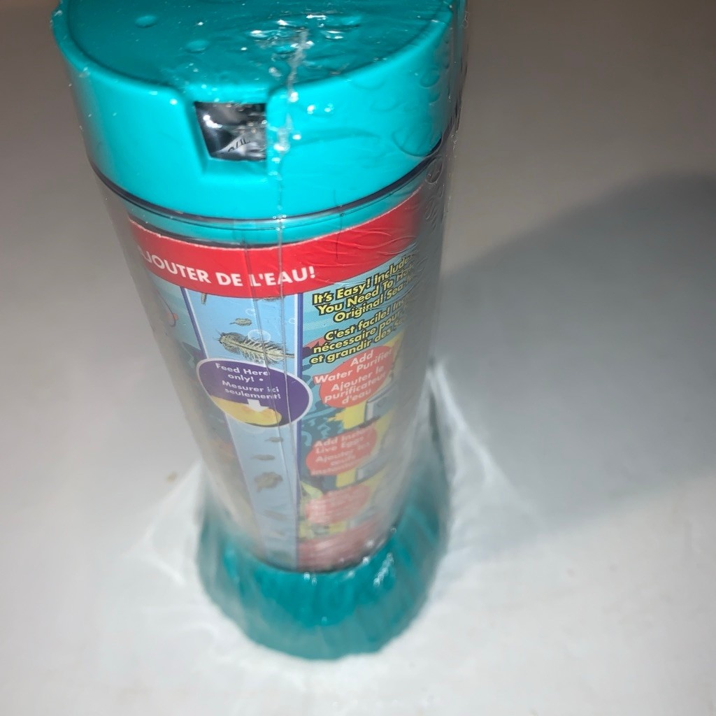 Unisex Sea-Monkeys Ocean Zoo Learning Toy Teal Blue One Size