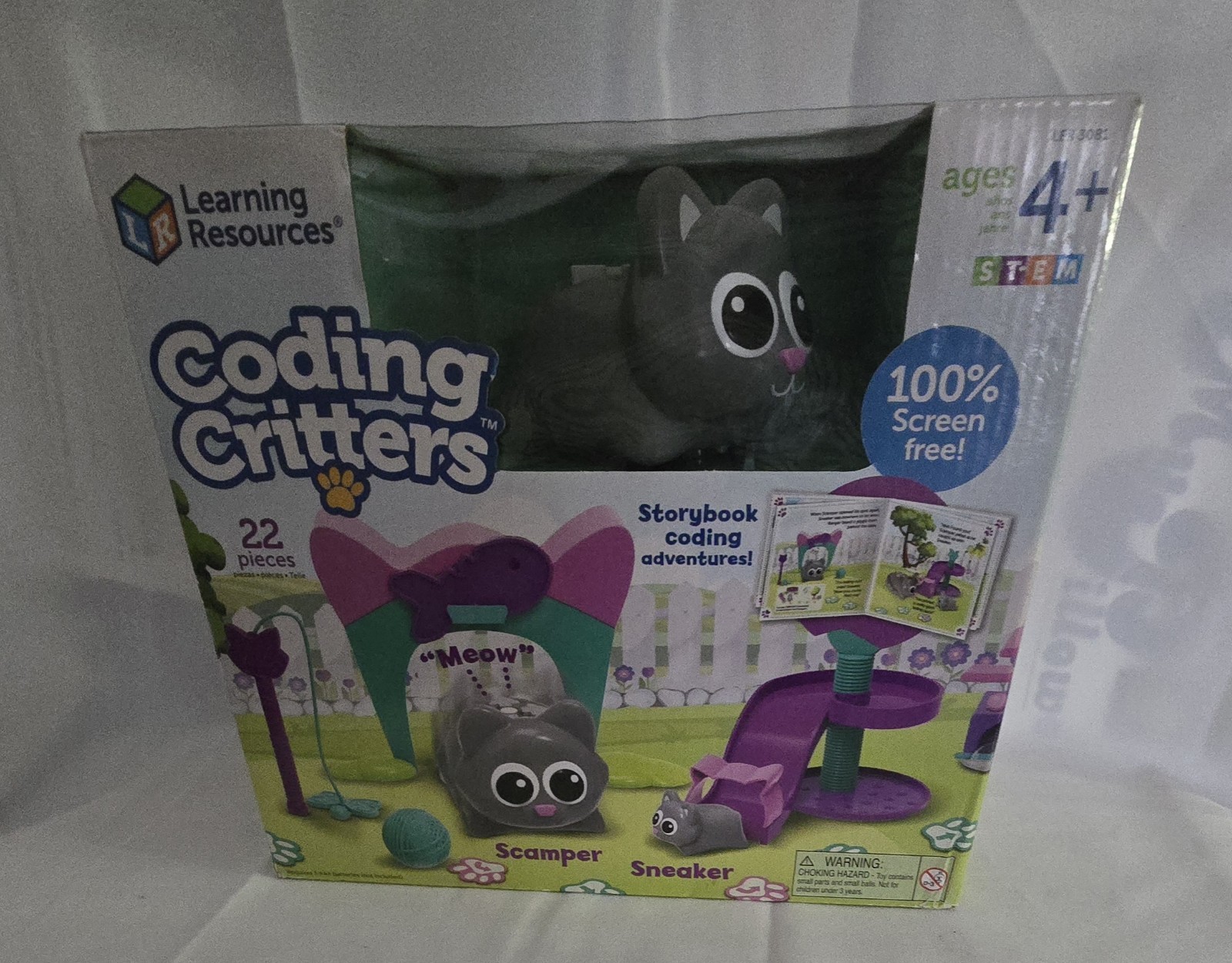 Learning Resources Coding Critters~Scamper & Sneaker Brand New