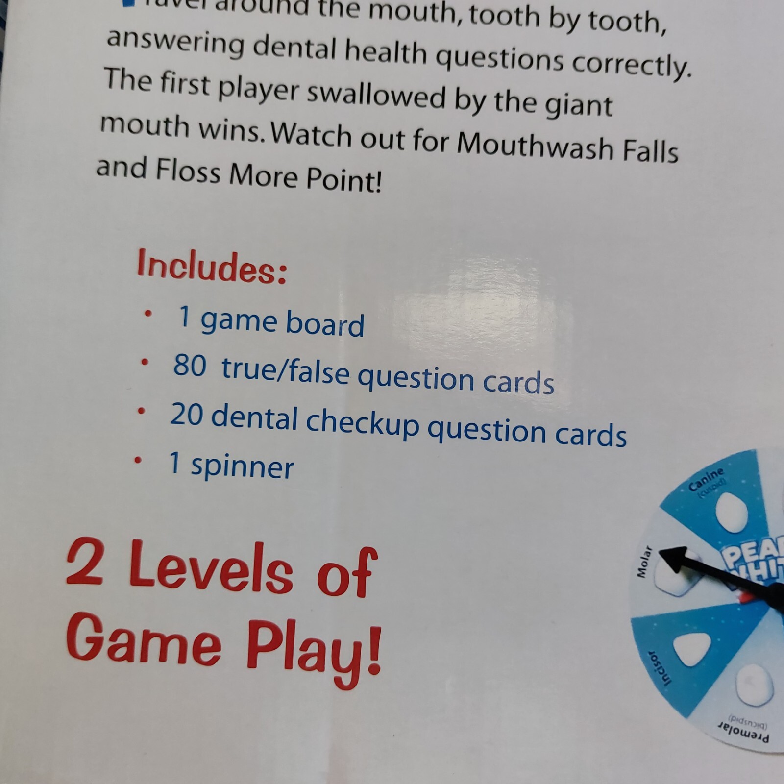 Pearly Whites Board Game by Learning Resources Dental Health Game Complete