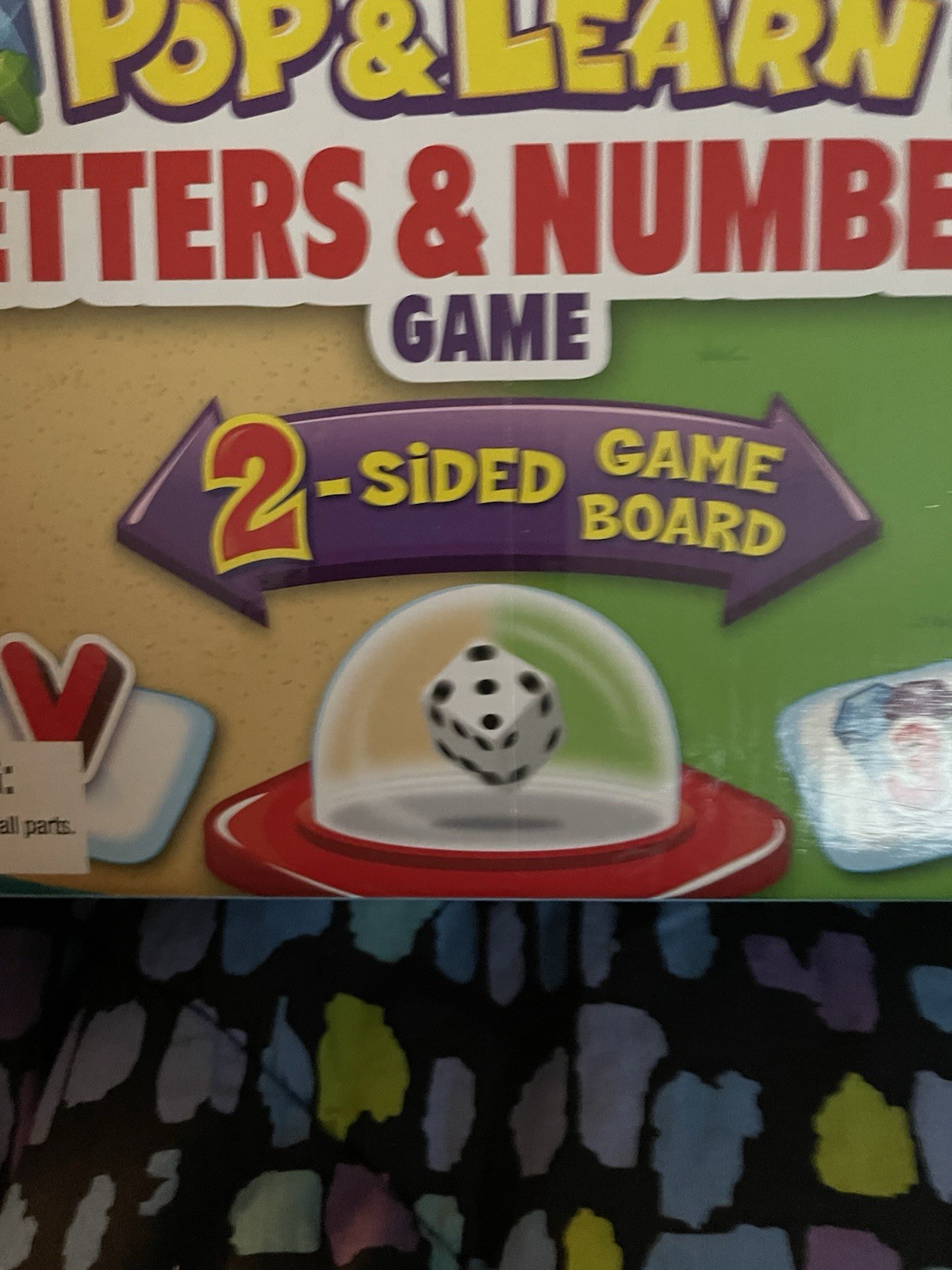Lakeshore Pop & Learn Letters Numbers Game HH695 Learning Game NEW