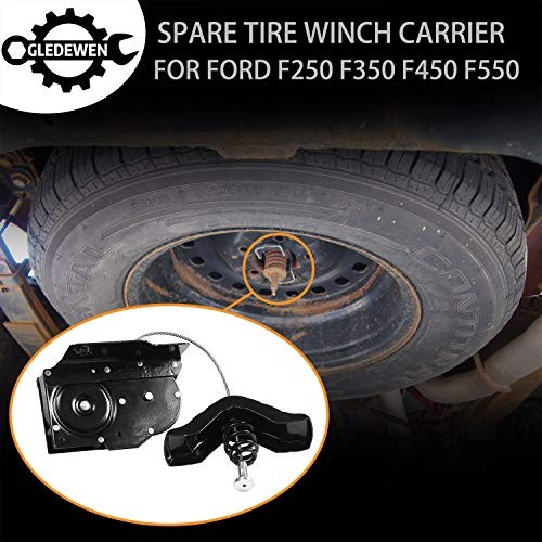 Spare Tire Hoist Spare Tire Winch Carrier | for 1999-2007 Ford F250 F350 Super