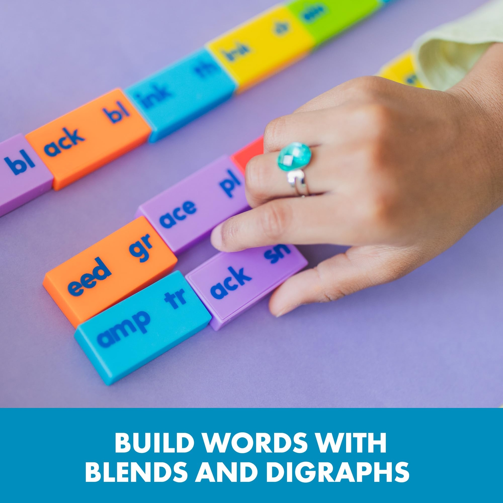Blends and Digraphs Phonics Dominoes for Kids Learning Confidence Games