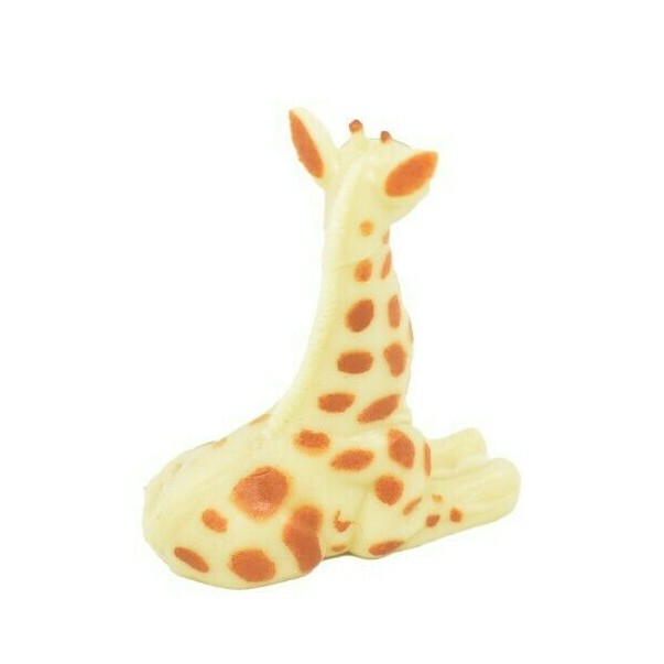 Giraffe, Baby ,Sitting, Plastic Toy Animal, Kids Gift, Realistic Figure 2″ F249