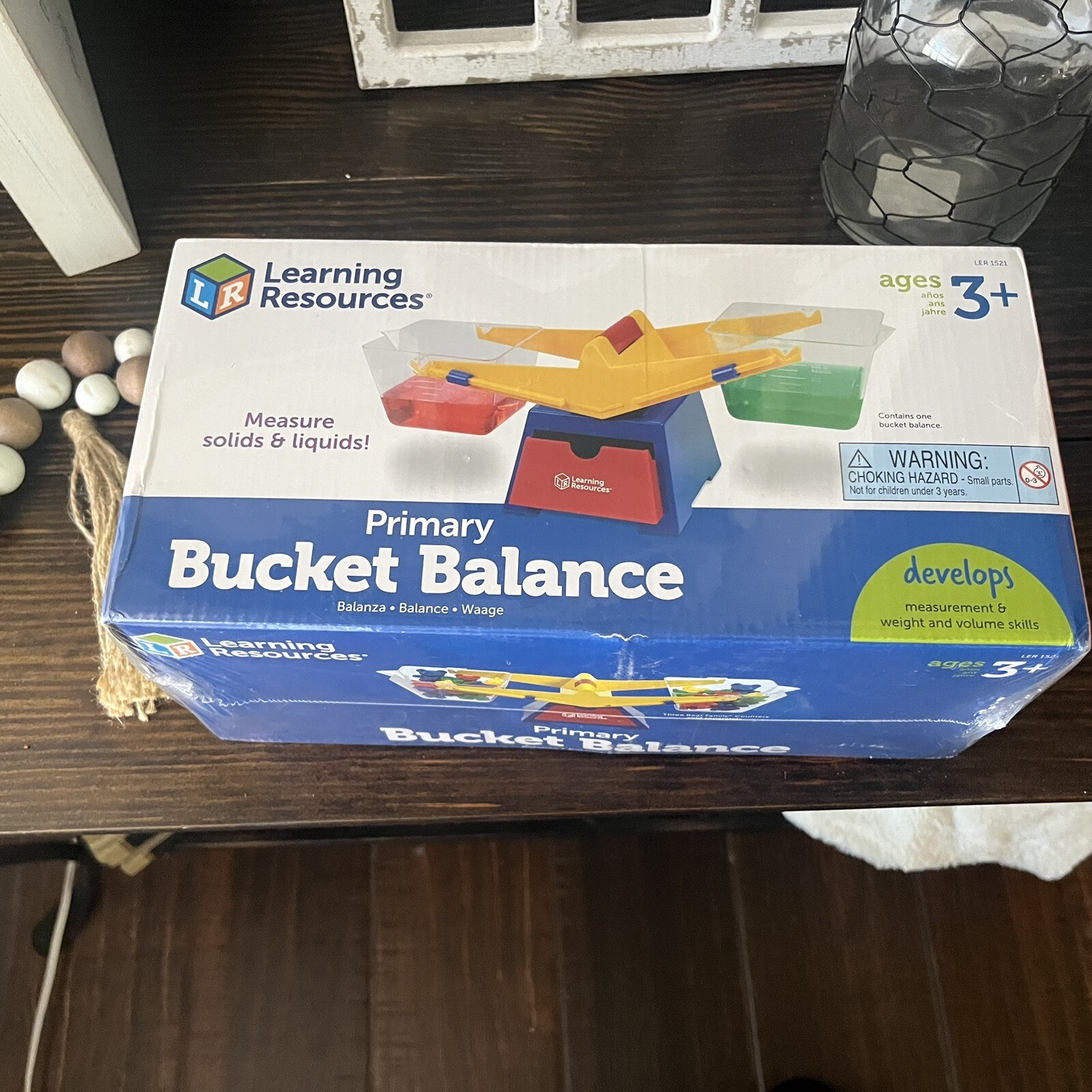 New Learning resource’s primary bucket balance Measures Liquid And Solid