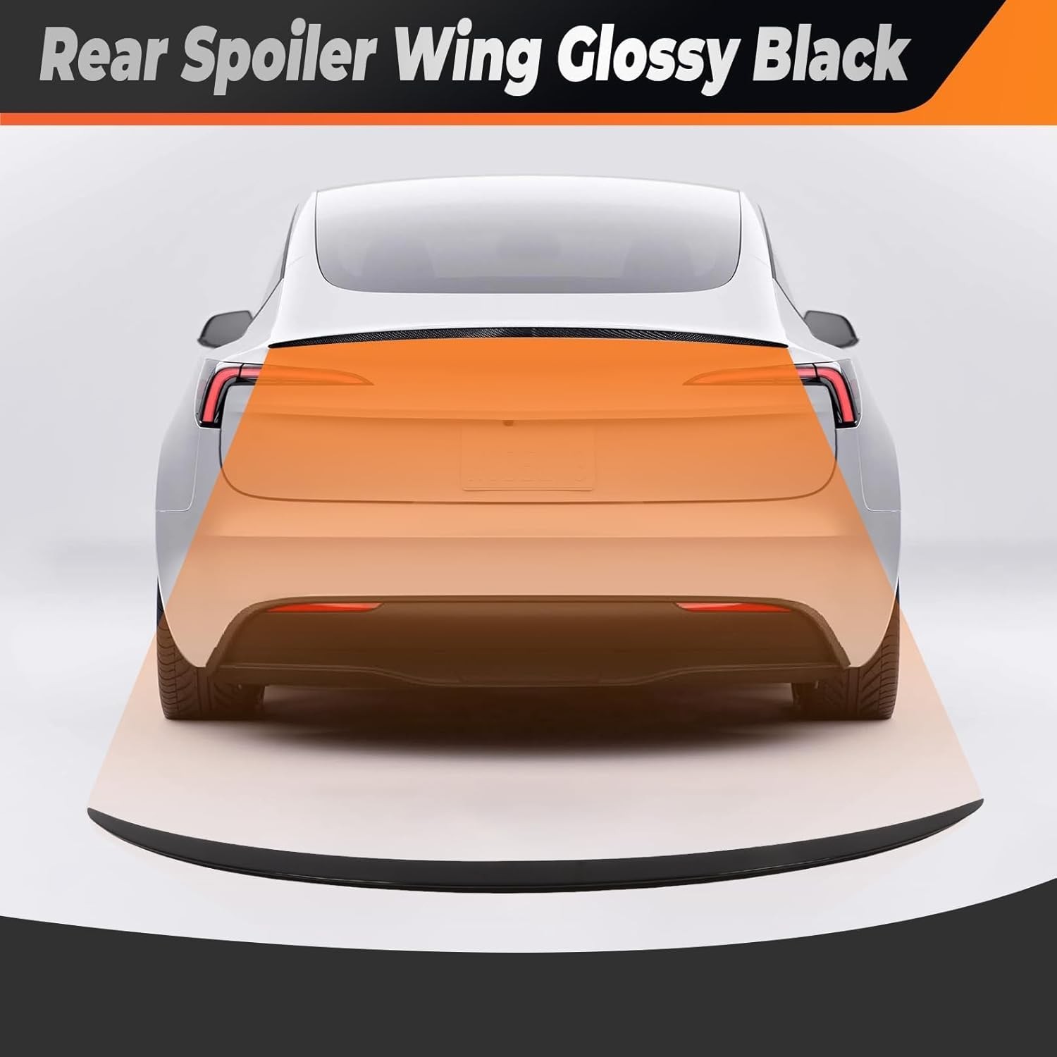 Spoiler Compatible with Model 3 2017-2023 2024 2025 Rear Spoiler Wing Lip Tail