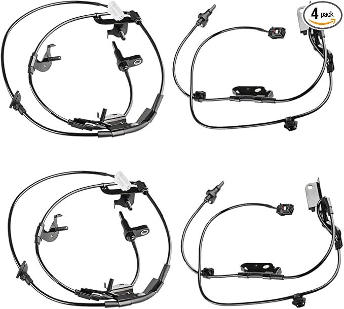 4 Pcs ABS Wheel Speed Sensors Compatible with Toyota RAV4 2006 2007 2008 2009