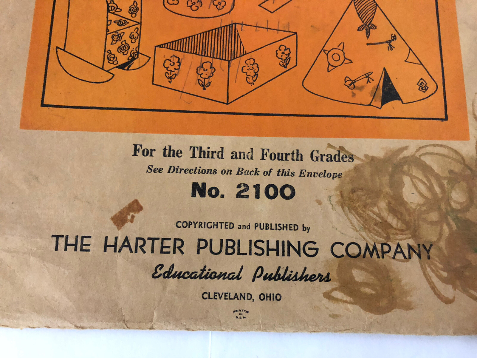 VTG Toys To Construct 3rd & 4th Grade Toy Art Projects Harter USA Homeschool