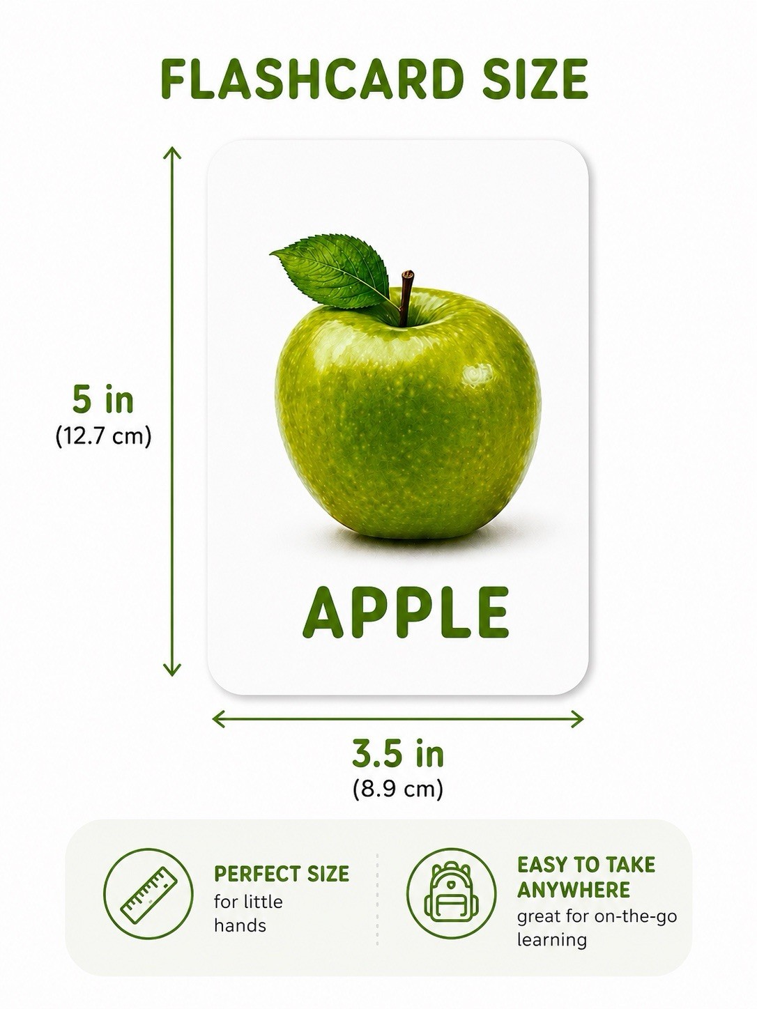 Small Explorer flash cards sound imitation 40 + fruits & vegetables 32 English