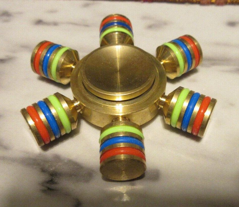Metal Fidget Spinner Toy Hand Spinner Perfect for Anxiety & Stress Relief
