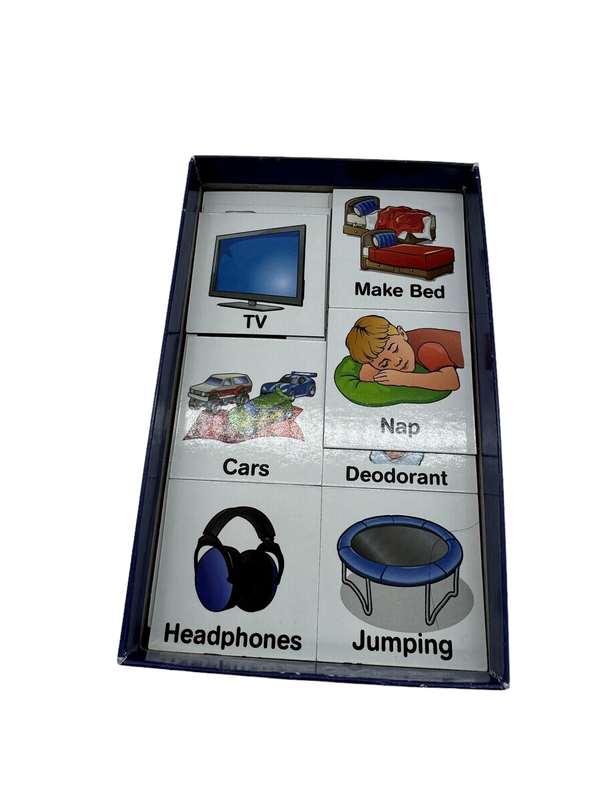 SchKIDules Kids Visual Schedules Deluxe Collection Box Set 132 Activity Magnets