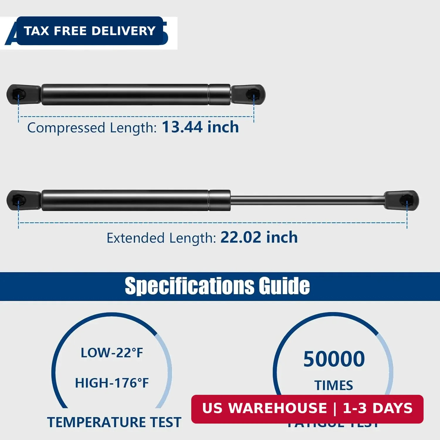 Rear Hatch Trunk Strut Lift Support for Hyundai Santa Fe Sport 2015 2016 2017, L