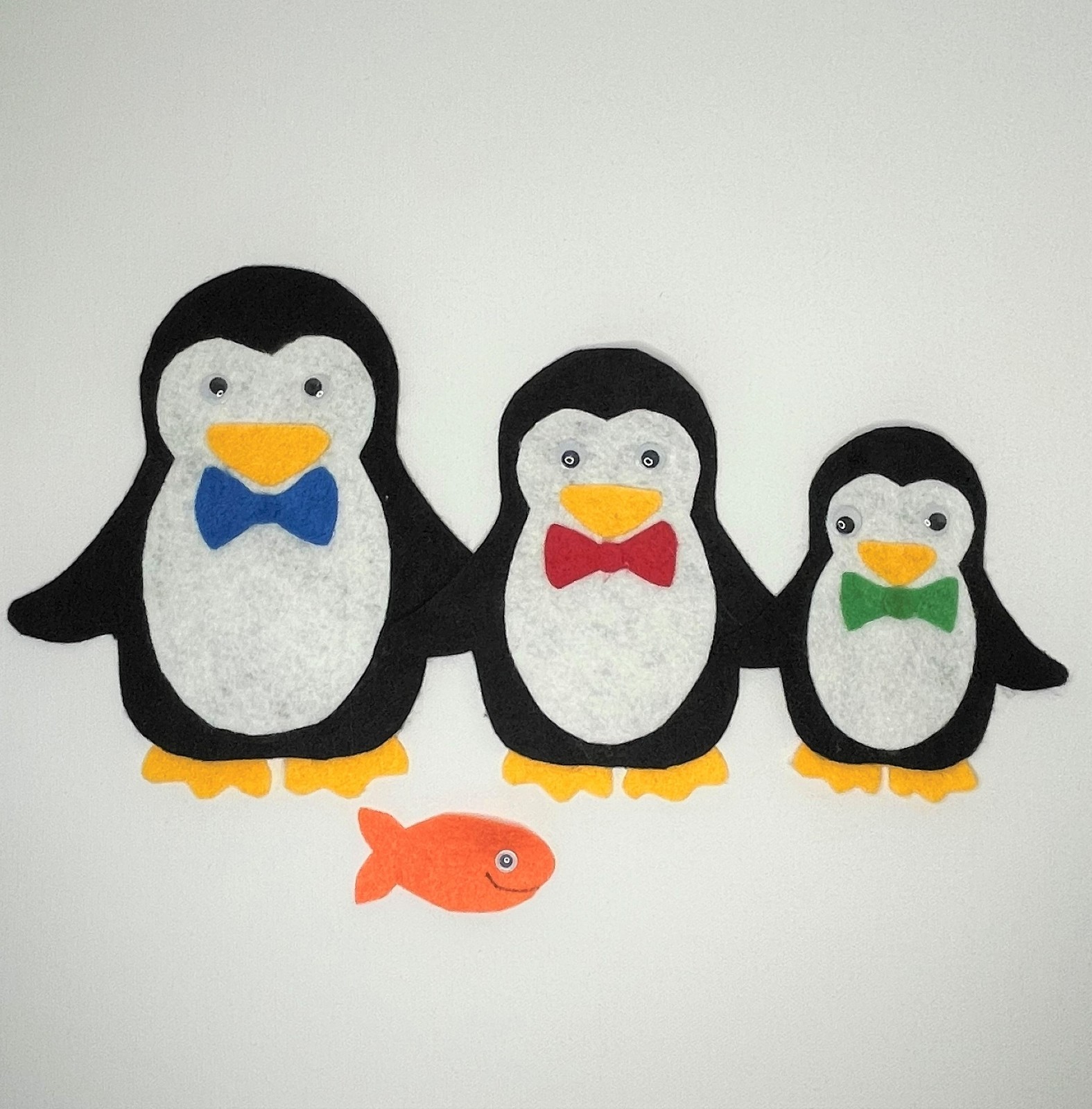 Penguin Who Has the Fish Felt Game – A Wintry Hide & Seek Adventure with Sizes