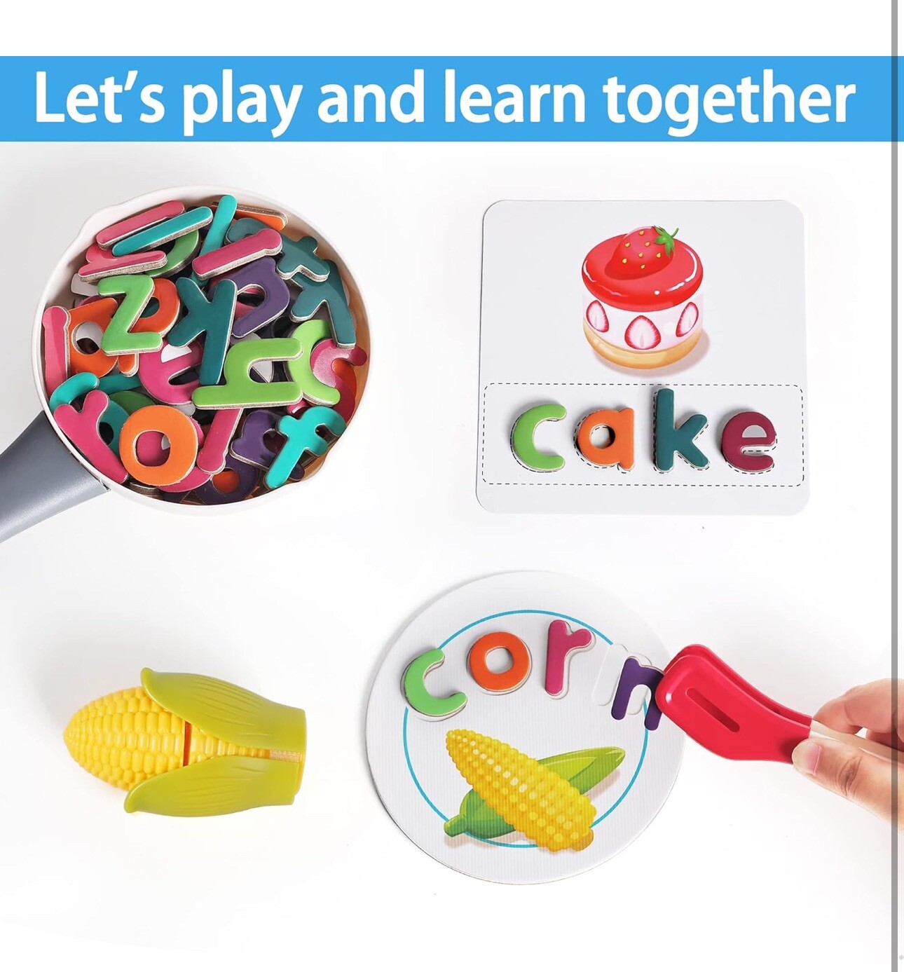 iPlay, iLearn Kids ABC Learning Educational Toys Toddler Kitchen play set