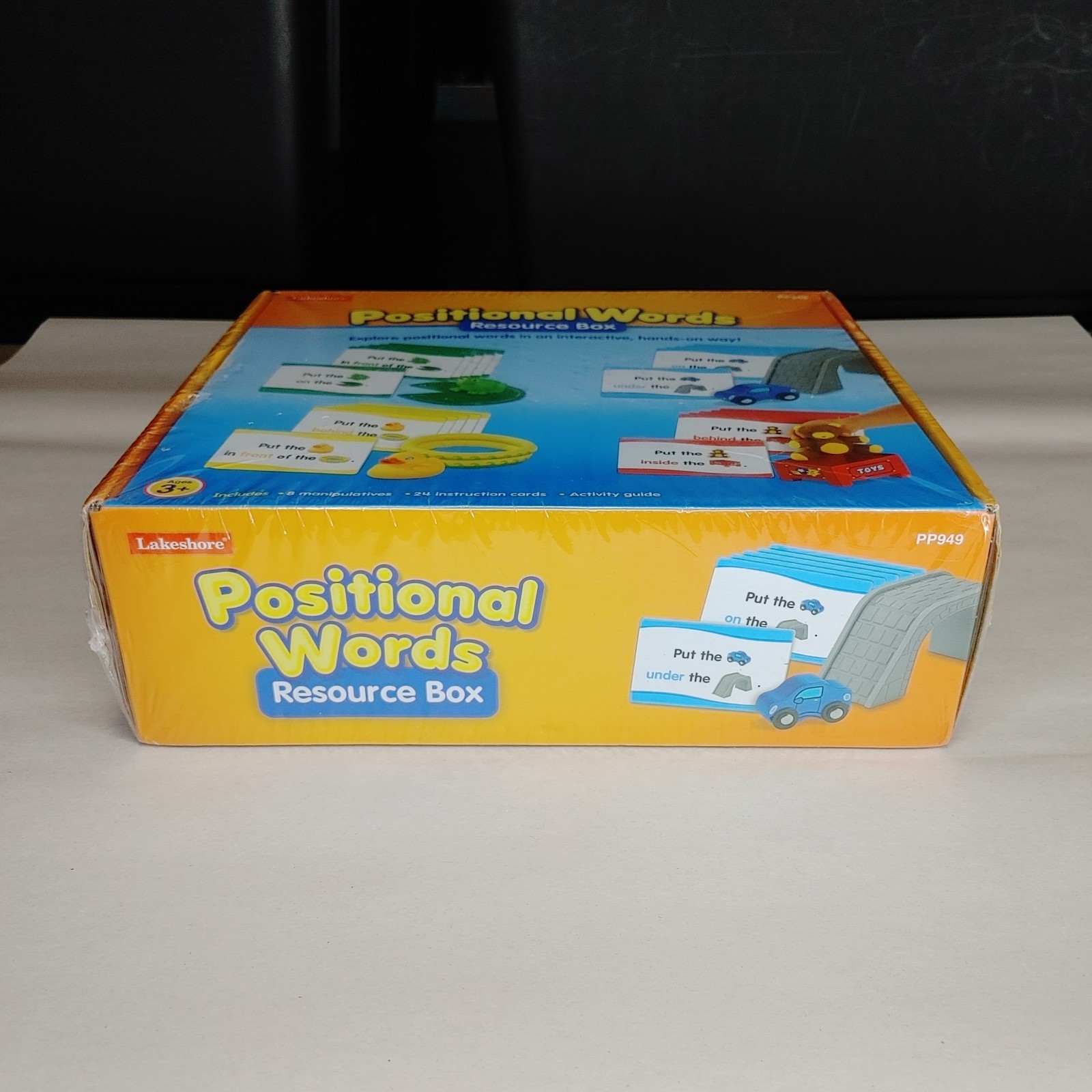 Lakeshore Positional Words Resource Box Ages 3+ PP949 Sealed (READ)