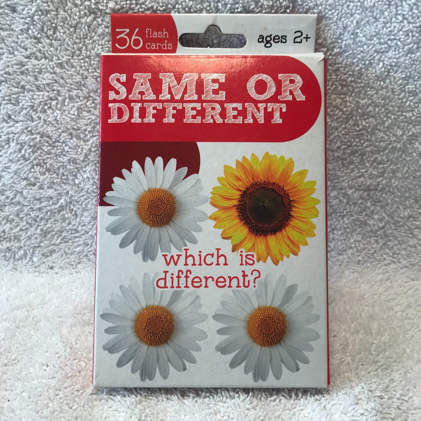 Flash Cards By Bendon – Ages 2+ – 36 Cards – Same or Different