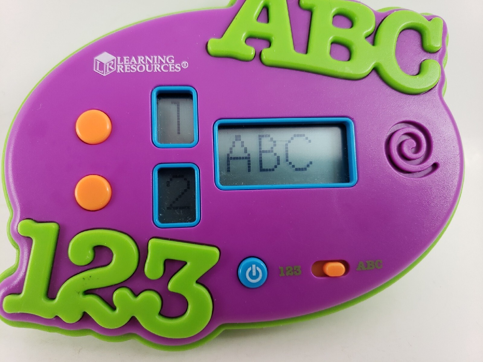 Learning Resources Electronic Handheld ABC 123 TESTED