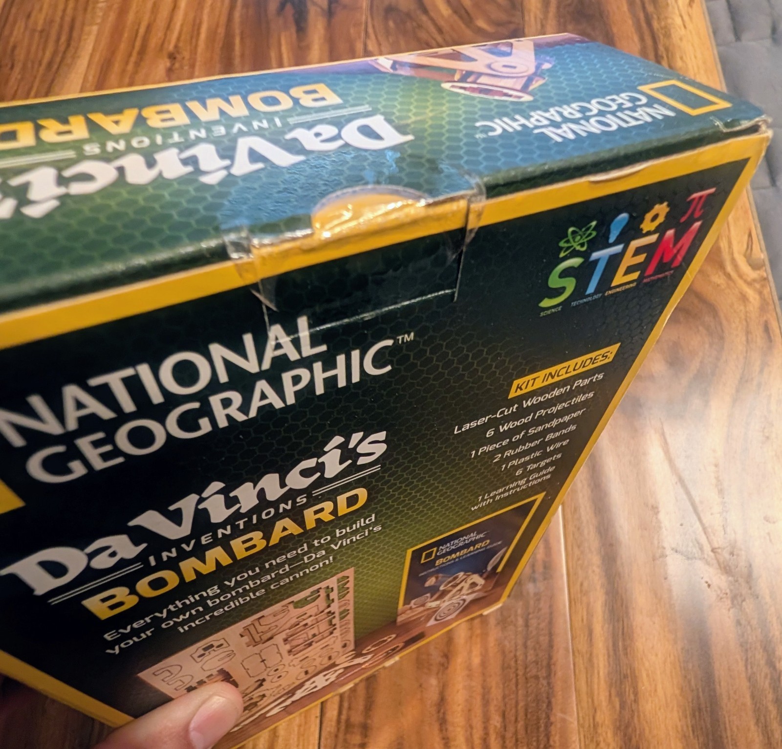 ***National Geographic Da Vinci’s Bombard (Build Your Own Original Model Kit)***