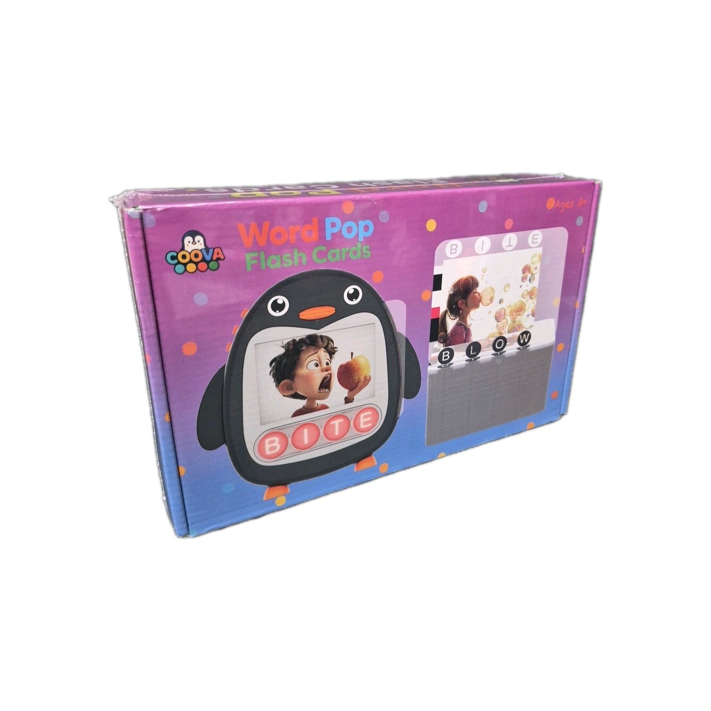 Coova Word Pop Talking Flash Cards: Brand New